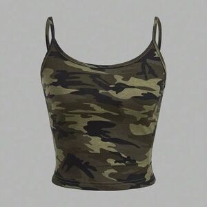 CAMO PRINT TANK TOP
